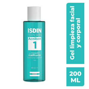 Acniben 1 Limpiador Matificante para Piel Grasa Gel 200ml - ISDIN