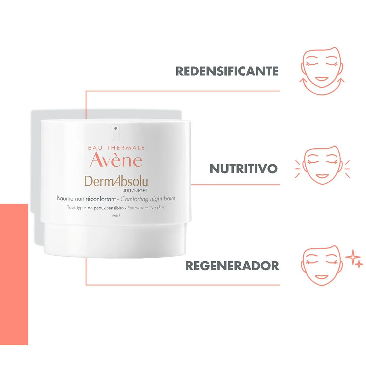 DermAbsolu crema de Noche 40ml - AVENE - Image 2
