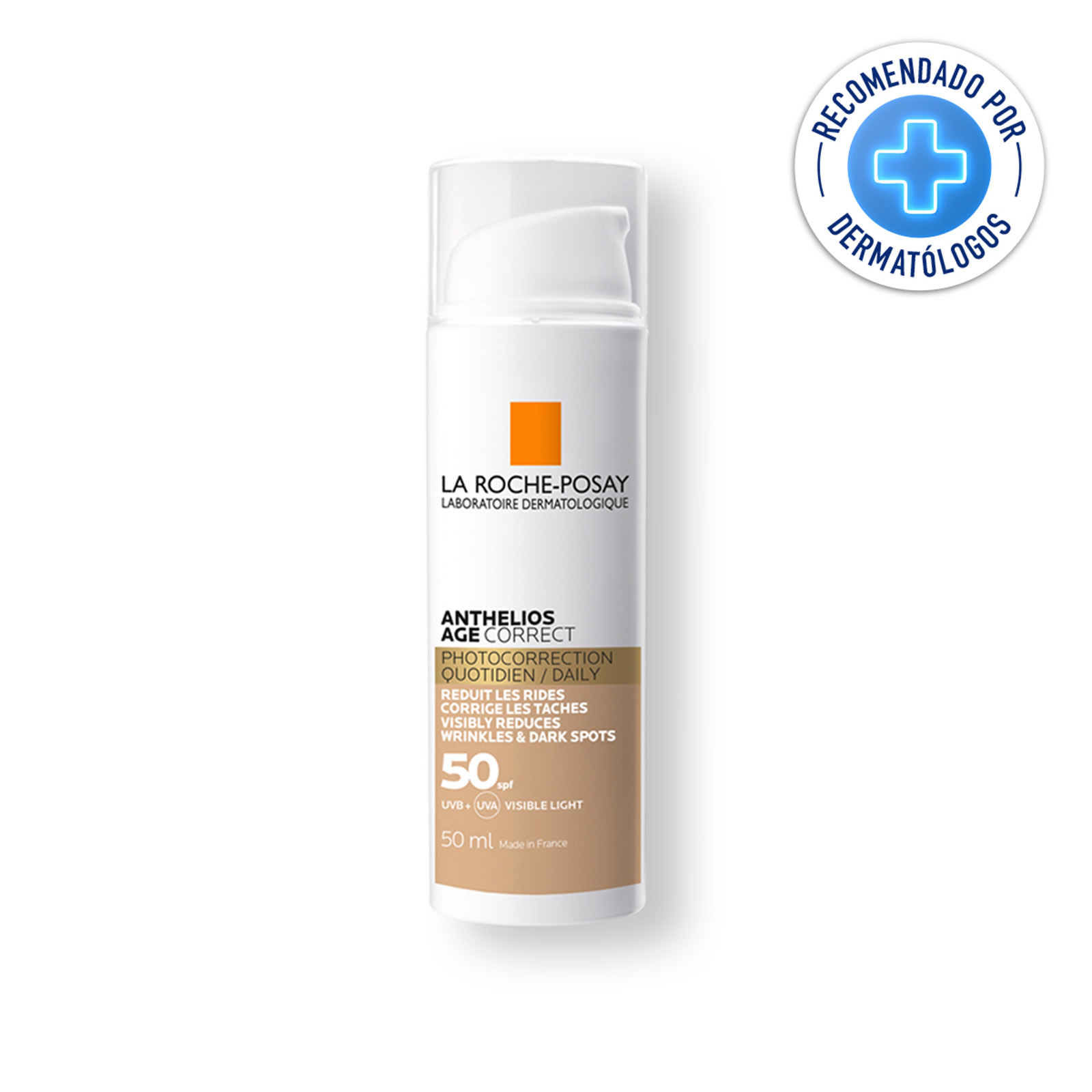 Anthelios Age Correct Coc Color 50ml - La Roche Posay