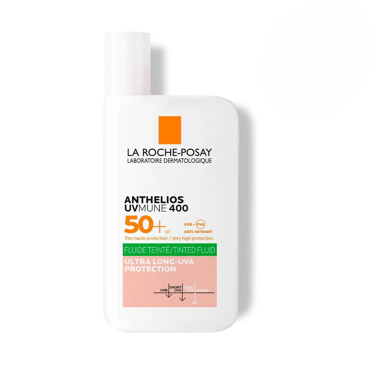 Anthelios Uv Mune 400 Oil Control Fluido Fps 50+ Con Color 50ml -LA ROCHE POSAY
