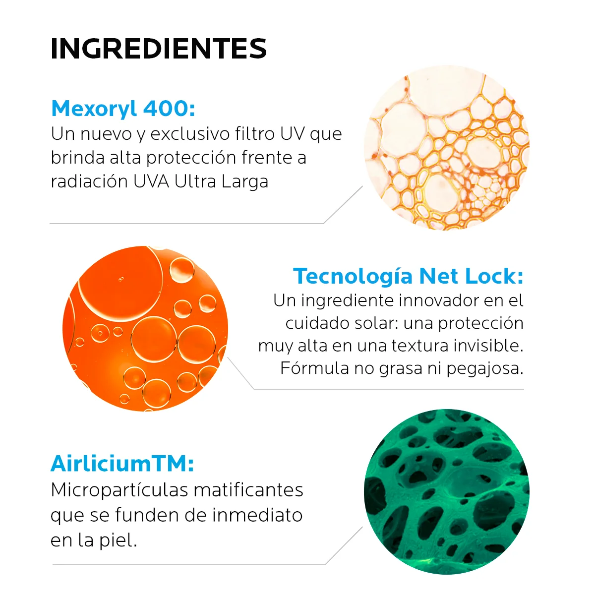 Anthelios Uv Mune 400 Oil Control Fluido Fps 50+ Con Color 50ml -LA ROCHE POSAY - Image 5
