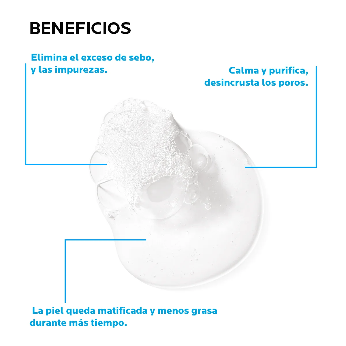 Effaclar Crema Espumosa 125ml - LA ROCHE POSAY - Image 3