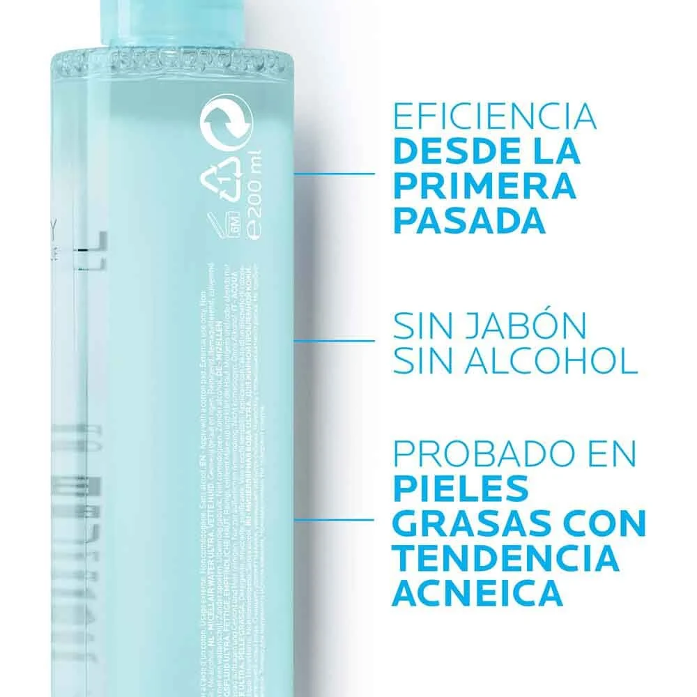 Effaclar Solucion Micelar Piel Grasa 200ml - LA ROCHE POSAY - Image 2