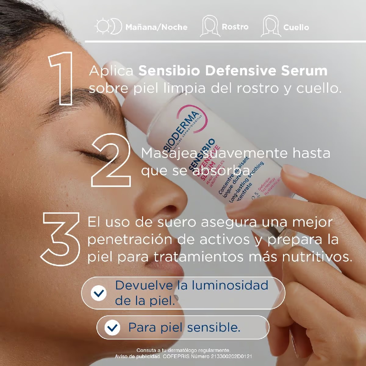 Sensibio Defensive Suero Calmante Hidratante - BIODERMA - Image 5