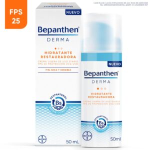 Bepanthen Derma Hidratante Restauradora Crema Facial Fps25+ 50ml - BAYER