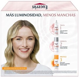 Pack Anti Pigment Crema De Diá 50ml +Anti Pigment Ultra Light Serum 7ml + Sun Anti EdadMedio 5ml - EUCERIN - Image 3