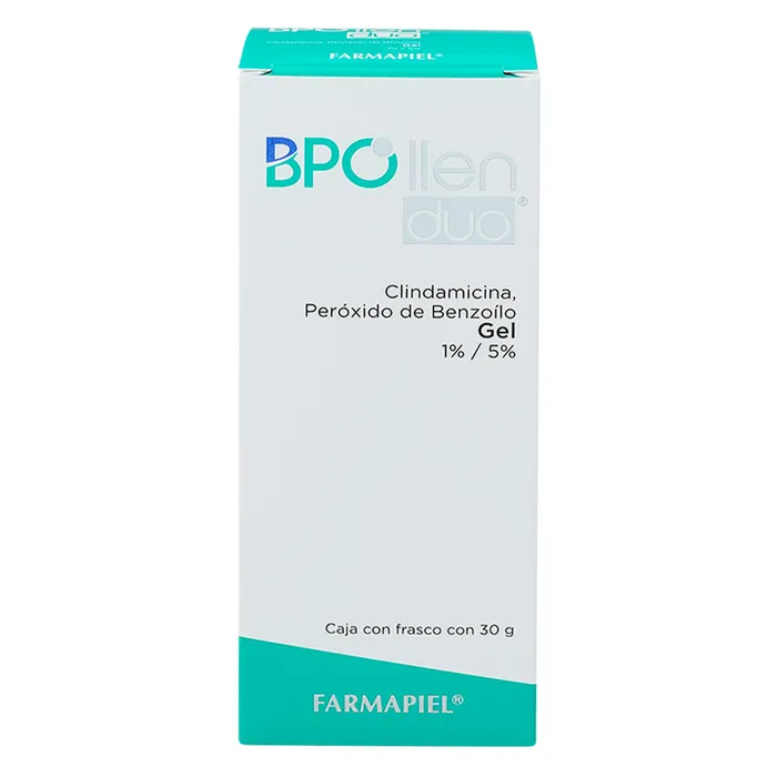 Bpollen Duo Gel (Clindamicina 1%,Peroxido De Benzollo al 5%) 30 Gr -FARMAPIEL - Image 2