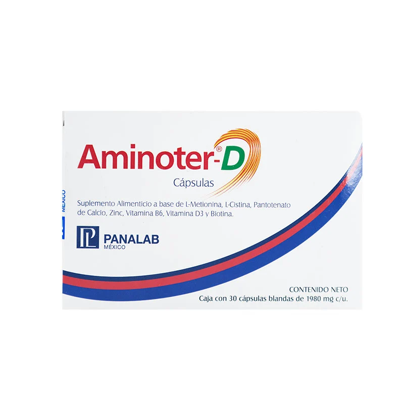 Aminoter D Caja Con 30 Capulas - PANALAB