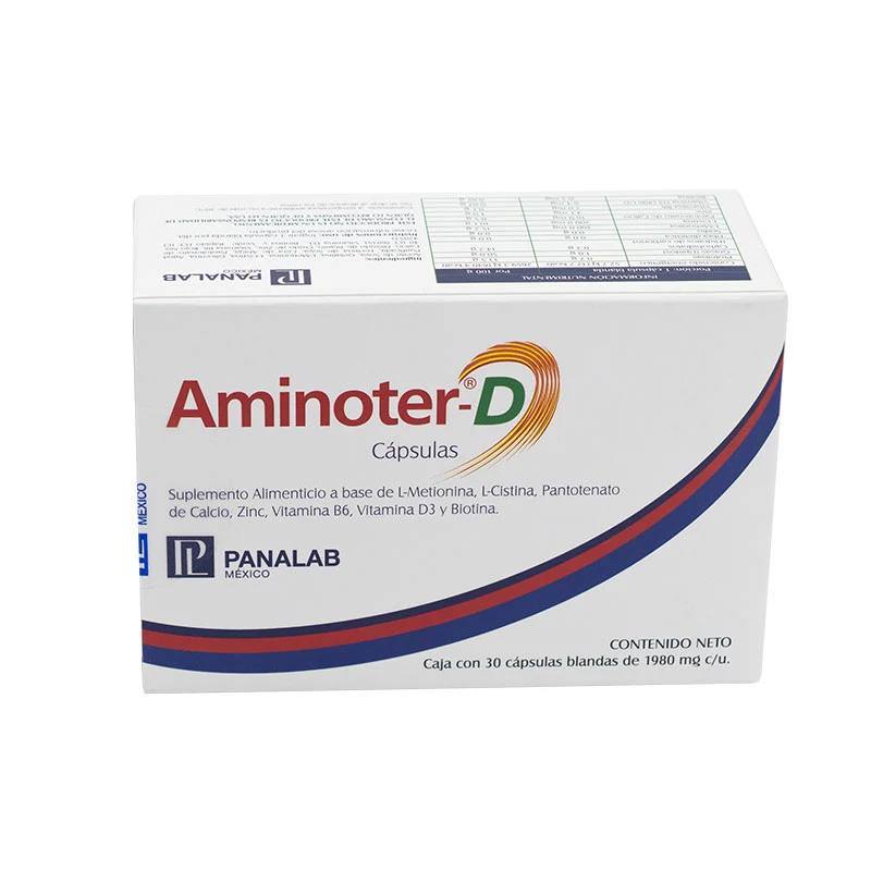 Aminoter D Caja Con 30 Capulas - PANALAB - Image 4