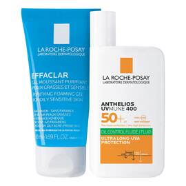 Pack Anthelios Uv Mune 400 Oil Control Fluido Fps50+ 50ml + Effaclar Gel 50ml - LA ROCHE POSAY - Image 5