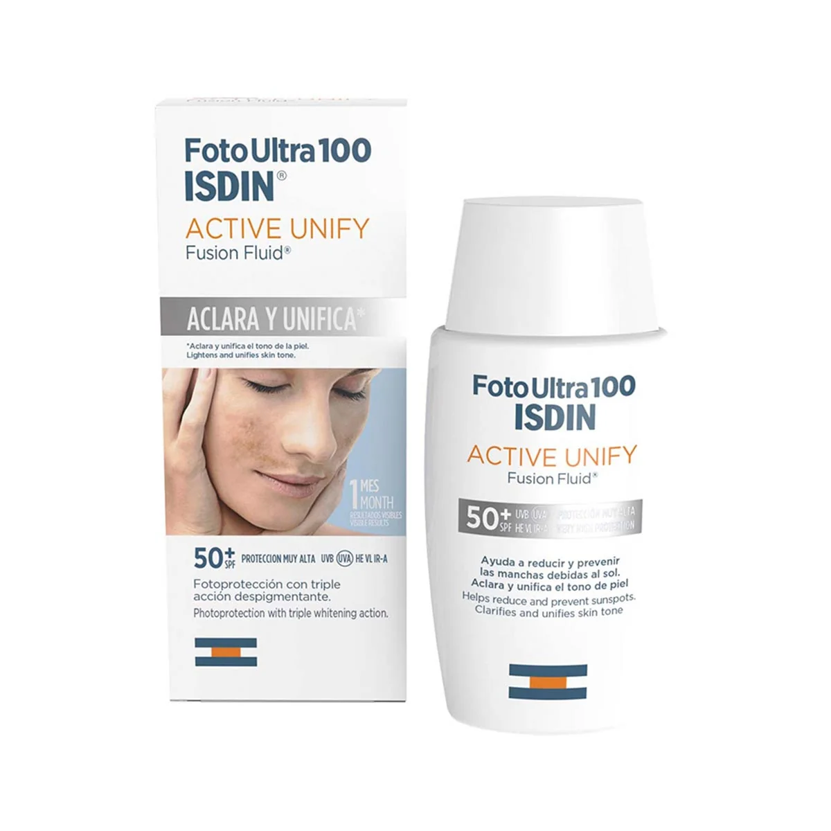 Foto Ultra 100 Active Unify Sin Color 50 ml - ISDIN - Image 2