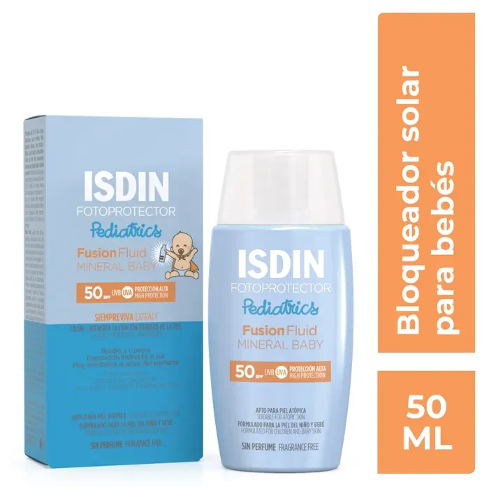 Fotoprotector ISDIN Mineral Baby Ped Spf50 50ml - ISDIN - Image 2
