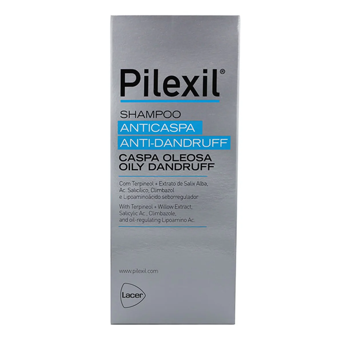 Pilexil Shampoo Anticaspa Grasa 300ml - LACER - Image 2