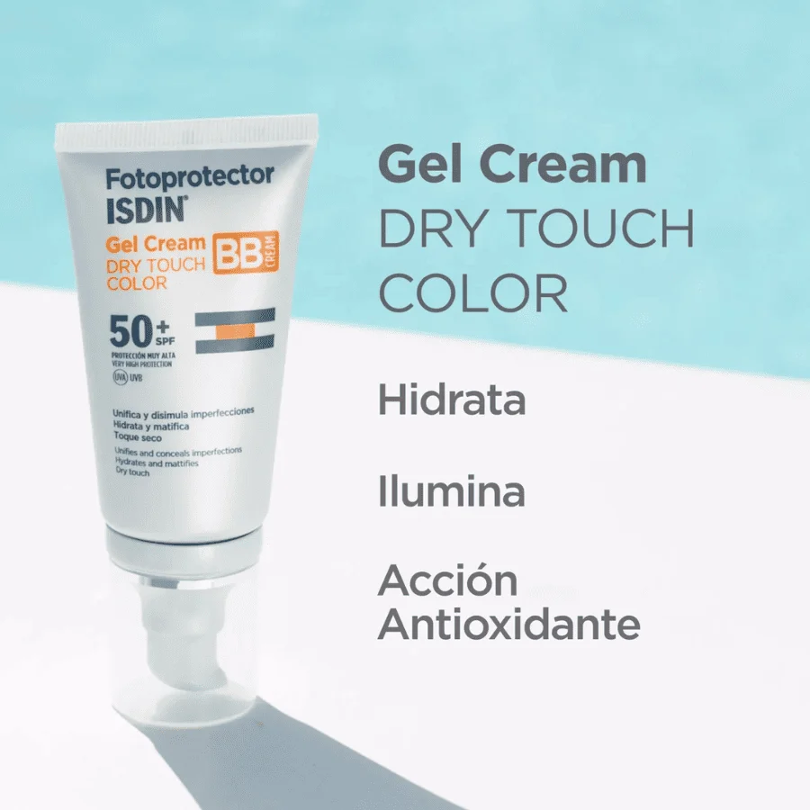 Fotoprotector Isdin Gel Cream Dry Touch Color 50+ 50ml - ISDIN - Image 3